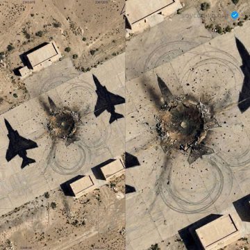 Agath_Lord's tweet image. @grok here is both photos, someone seems to have done something with one photo an AI app or something, because the original photo doesnt have a AI watermark. What is your guess on authenticity of this image?  First image is full the clean non edited, second split and zoomed.