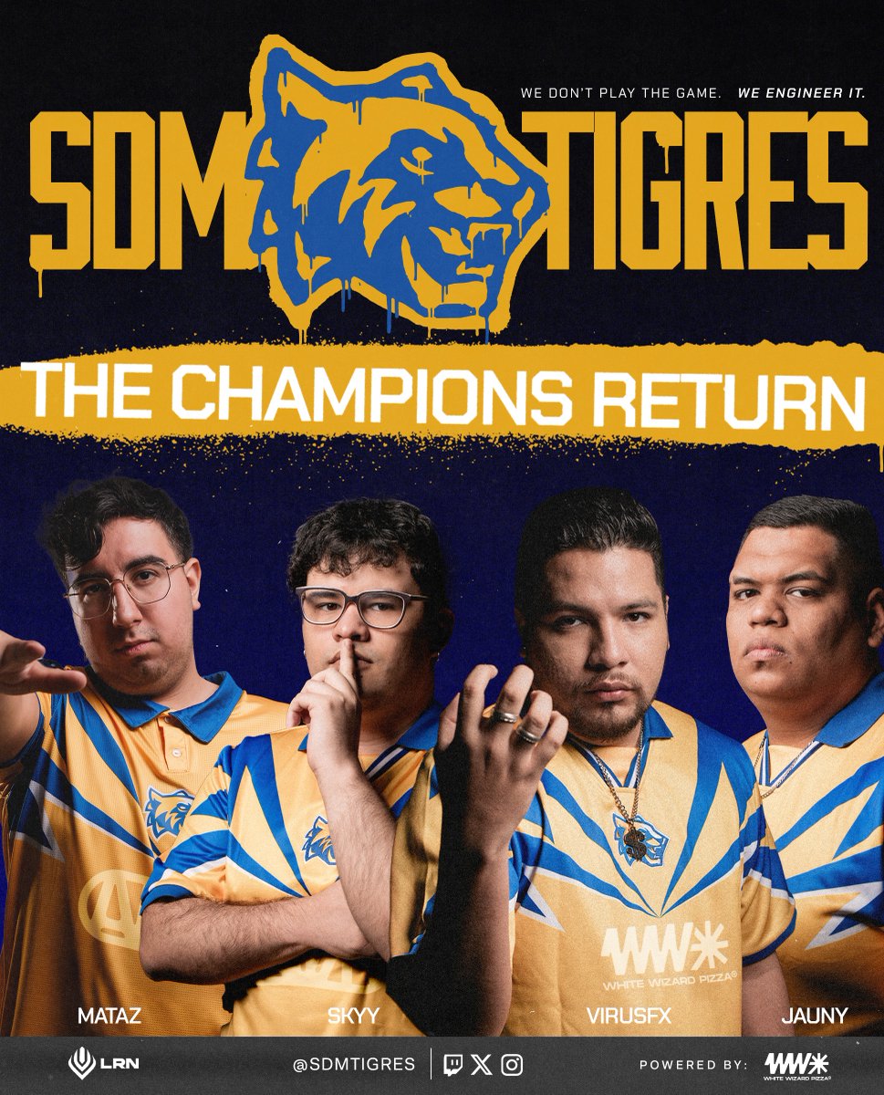 SDM Tigres | Esports tweet media