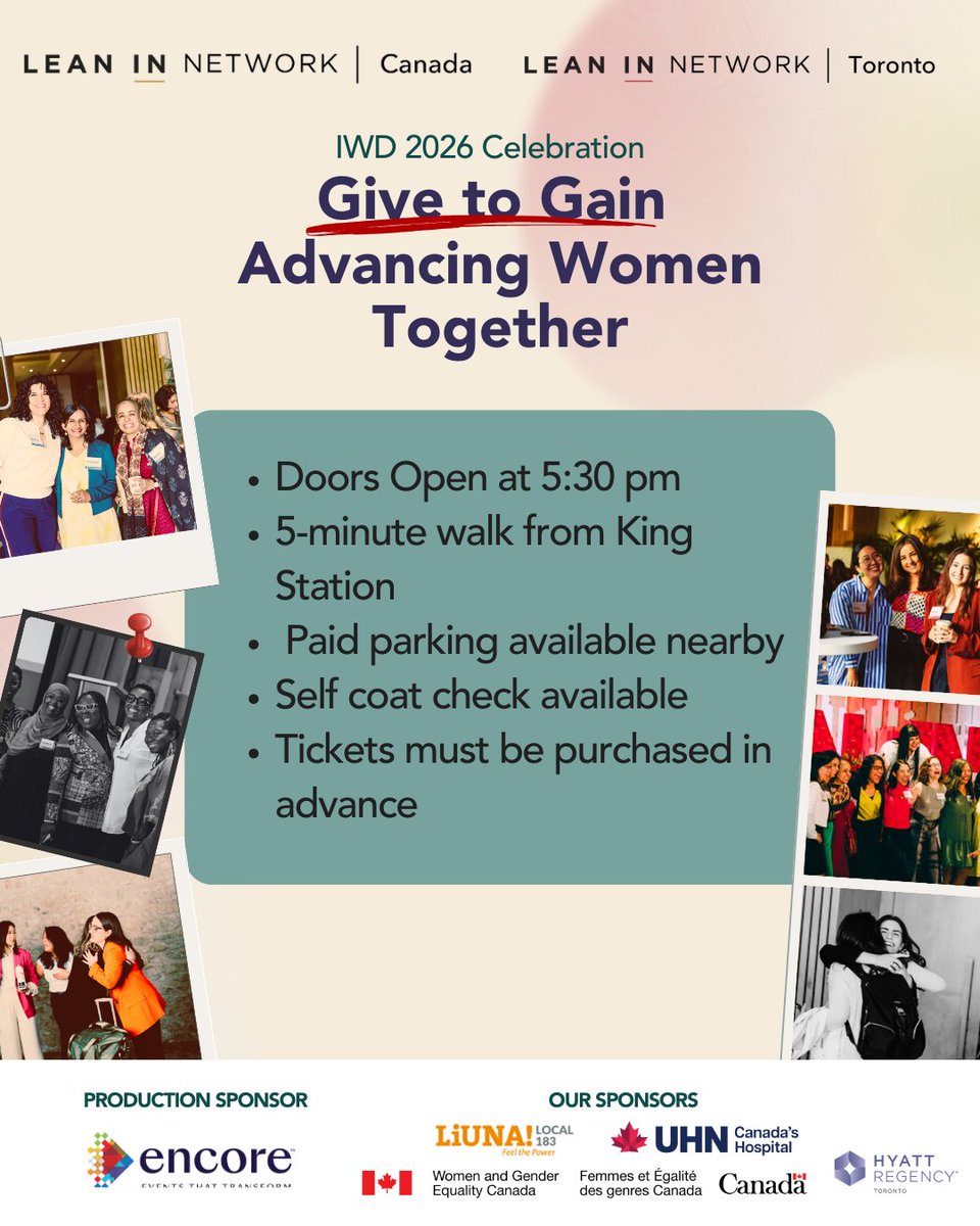 Lean In Canada tweet media