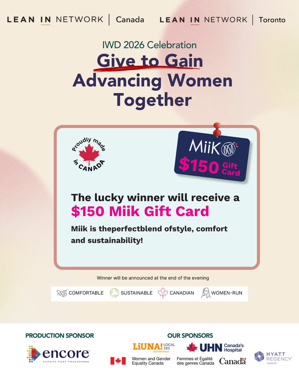 Lean In Canada tweet media