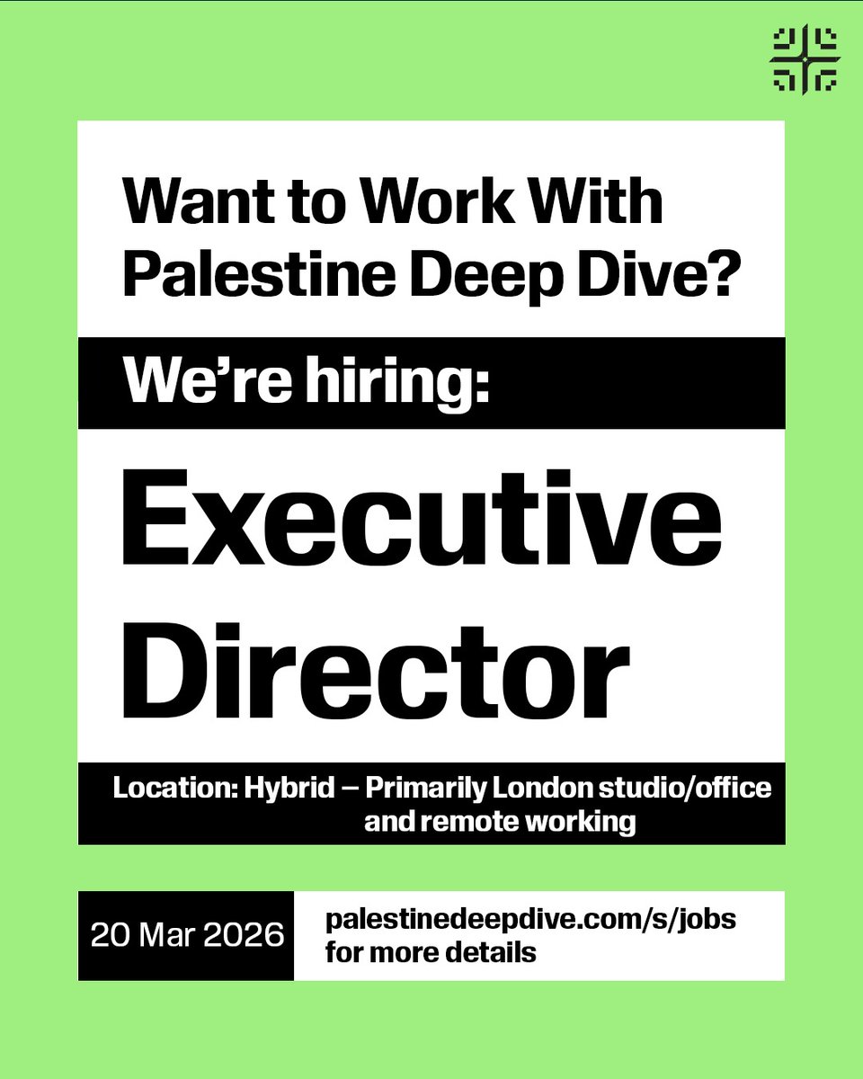 Palestine Deep Dive tweet media