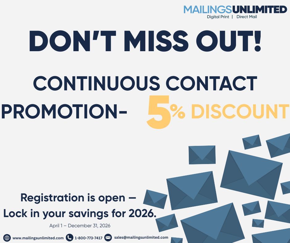 Mailings Unlimited tweet media