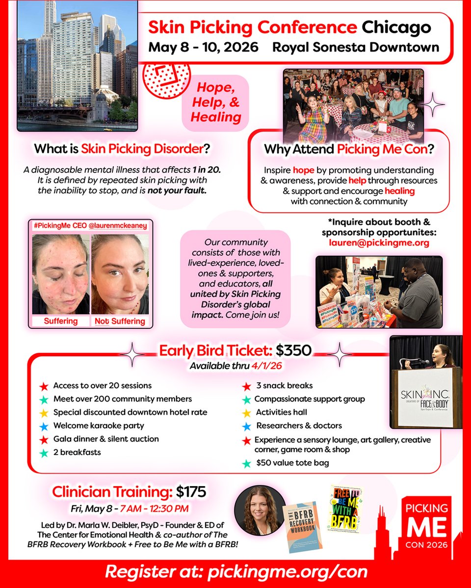 Picking Me Foundation #dermatillomania tweet media