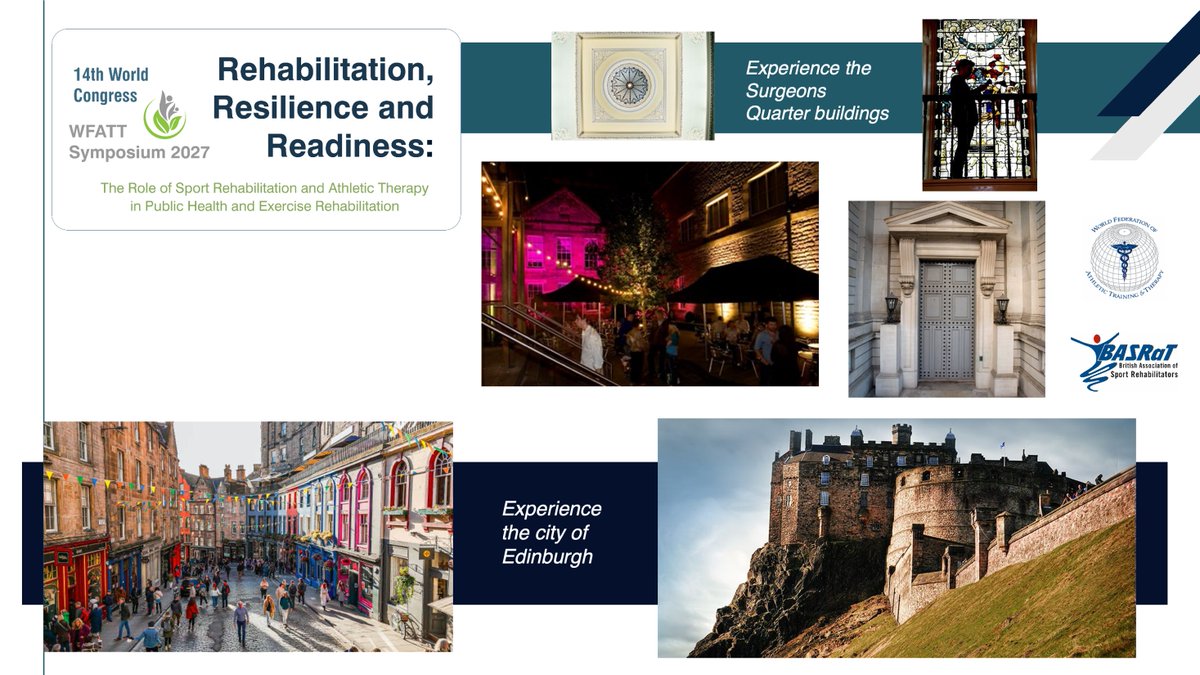 World Federation of Athletic Training & Therapy tweet media