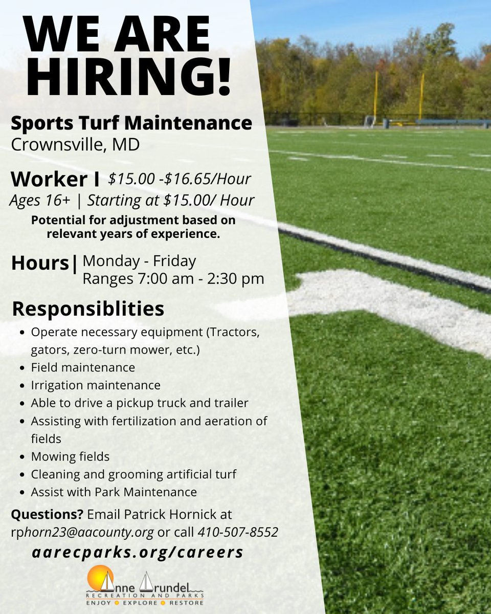 AA Co. Rec & Parks tweet media