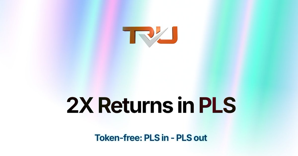 TruDeFi.io | TRU2X #PLS Utility Modules tweet media