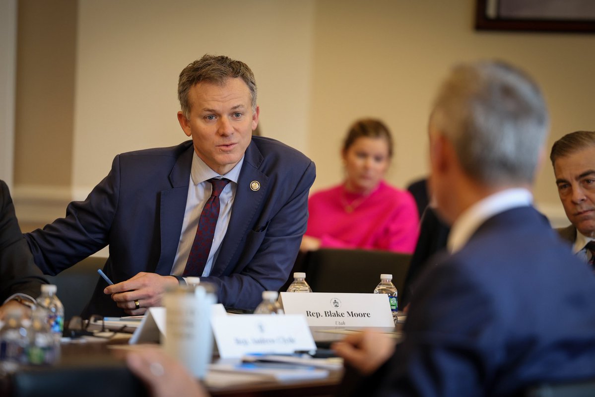 Congressman Blake Moore tweet media