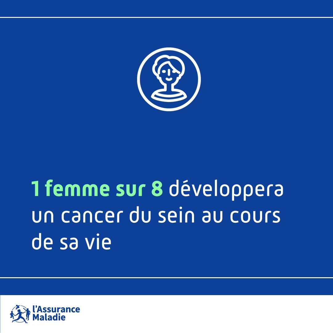 Assur_Maladie's tweet photo. #Santédesfemmes | Améliorer la participation au dépistage organisé du cancer du sein 🎗️

En France, le cancer du sein est le plus fréquent chez les femmes. Détecté tôt, il se guérit dans 9 cas sur 10.

Le dépistage organisé est proposé aux femmes de 50 à 74 ans, tous les 2 ans.