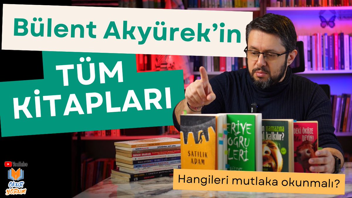 Bülent Akyürek'in Tüm Kitapları || Hangileri Okunur, Hangileri Okunmaz?

Rahmetli Bülent Akyürek'in hem ateistken hem de Müslüman olduktan sonra yazdığı tüm kitapları aldık, ayrıntısıyla inceledik. 
İzlemek için link: youtu.be/Ex8Bs6iJ-GI