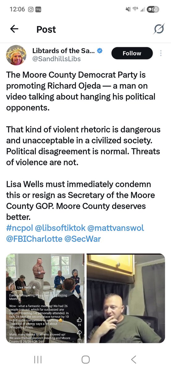 Just to clarify for <a href="/SandhillsLibs/">Libtards of the Sandhills</a> I'm actually the Secy of the Dems. 😂 But sure, I'll resign from the GOP position I've never held. Done! Effective immediately! My nonexistent desk is cleared out. MoCo deserves better than people who can't fact check AI. 👀
#ReadingIsHard