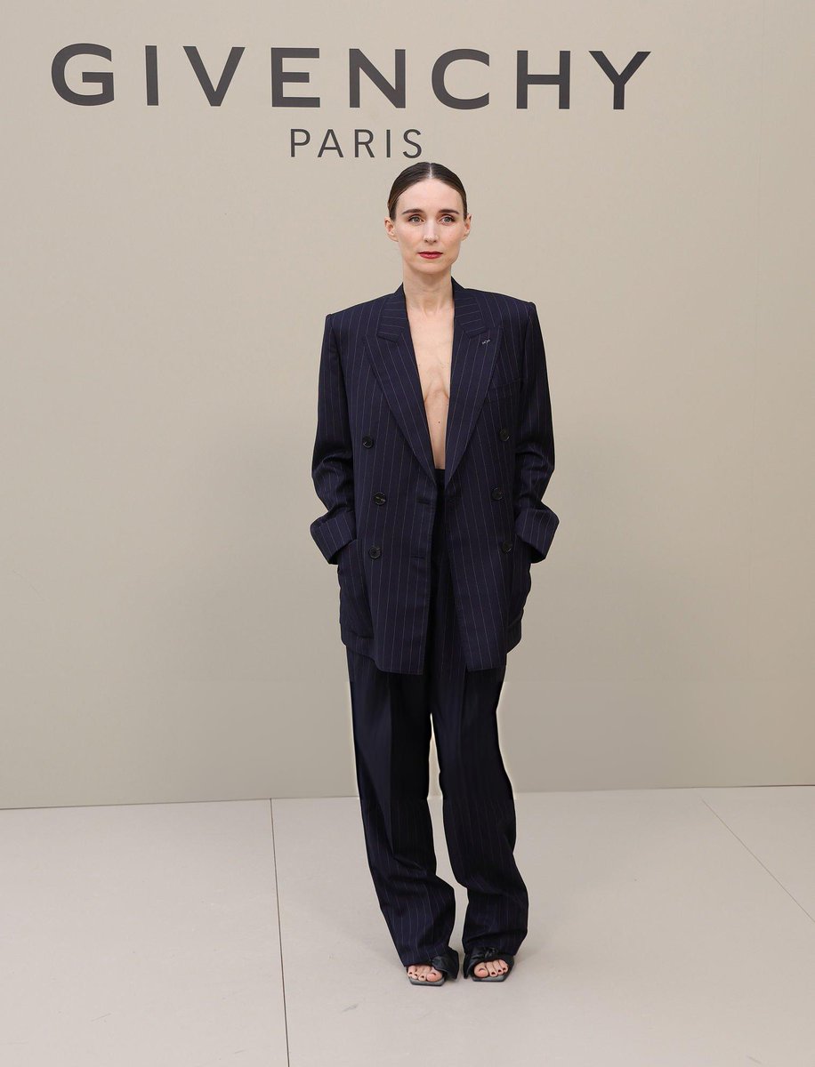 Rooney Mara attending the Givenchy aw26 show