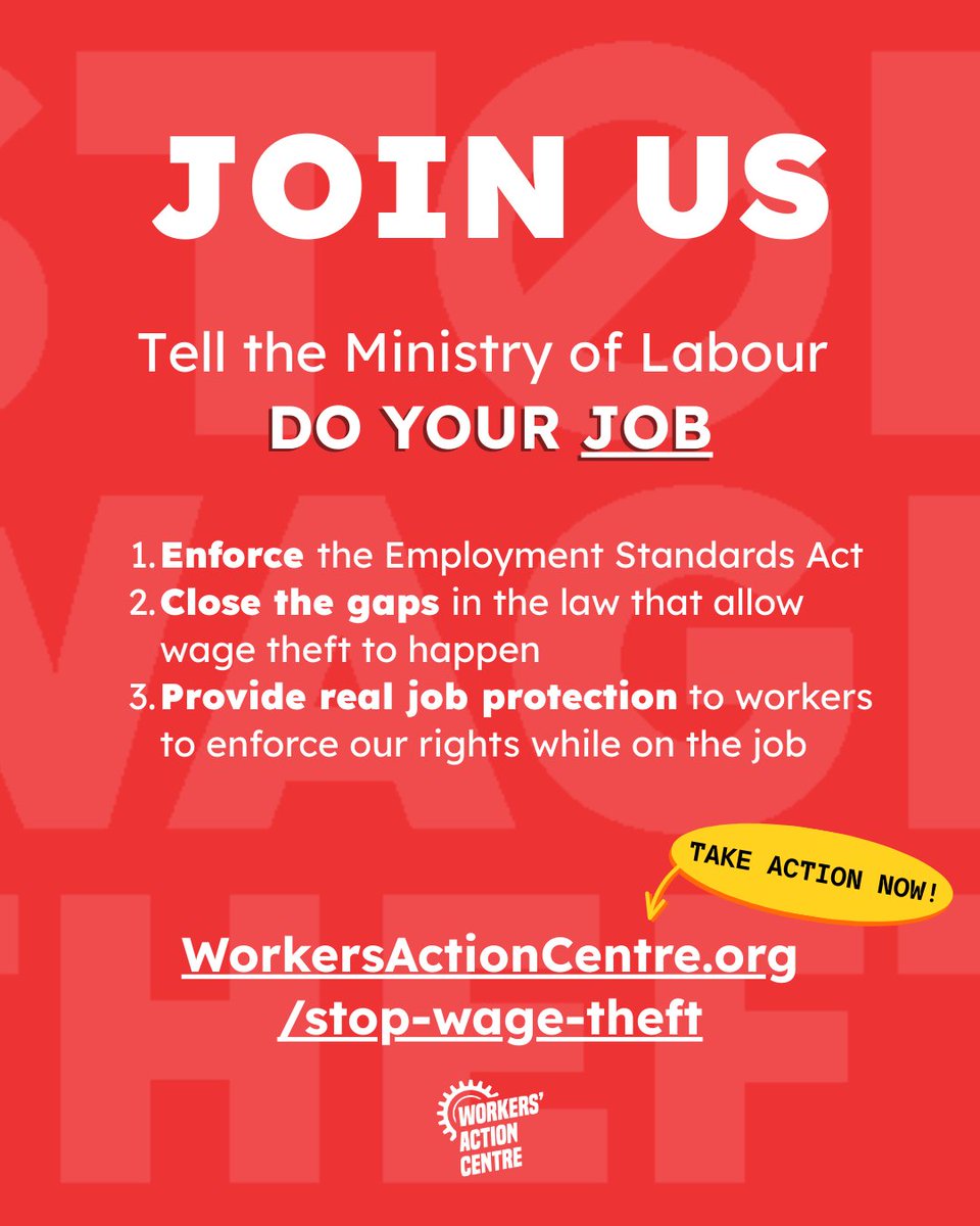 Workers' Action Centre tweet media