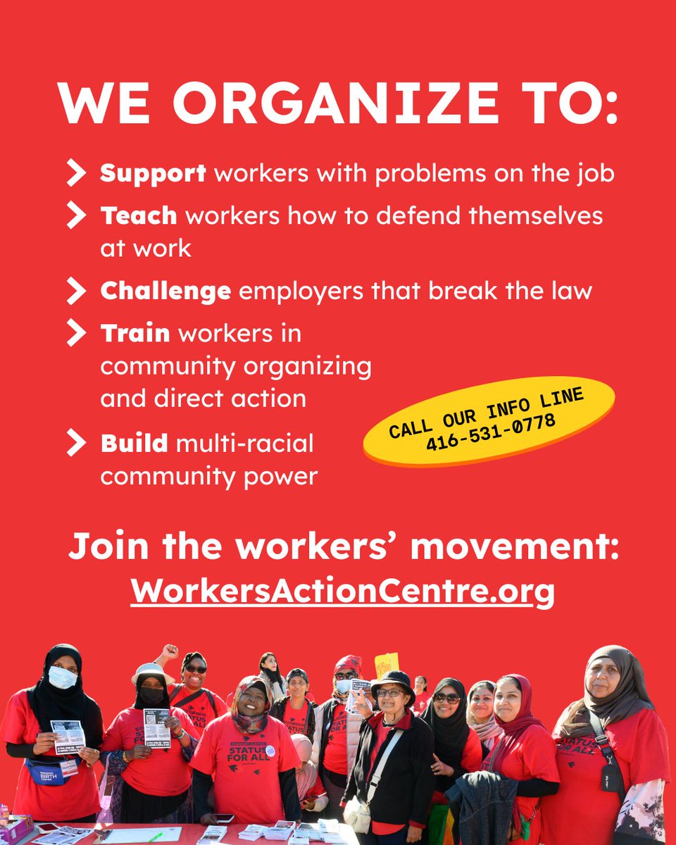 Workers' Action Centre tweet media