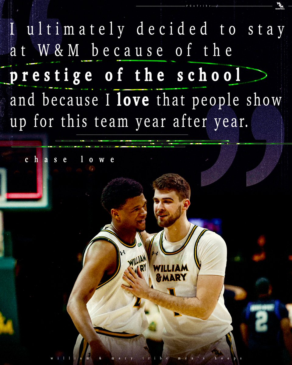 William & Mary Tribe Men's Basketball tweet media