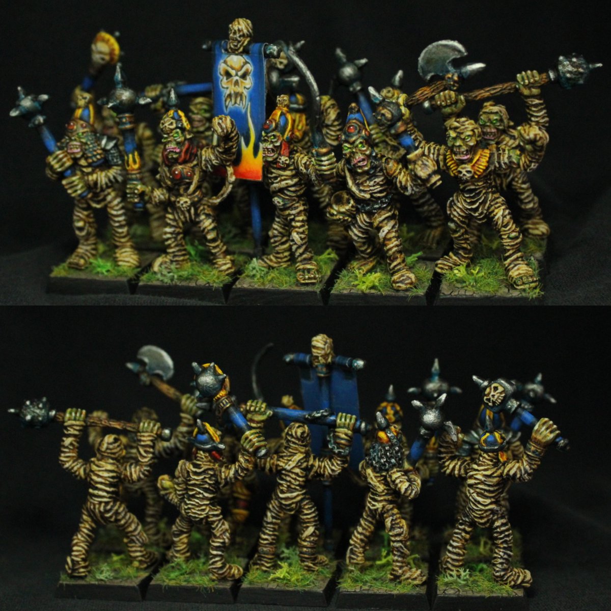 beQuestMinis's tweet photo. My Shambling Bones 2 Kickstarter is now live:
https://t.co/qgNhgDb0pl
#WarhammerCommunity #warhammer #warhammerfantasy #oldhammer #miniatures #mummy #tabletop #greenstuff #mordheim #aos #Wargaming #whfb #oldworld #heroquest #fantasy #undead #ageofsigmar #tombkings https://t.co/ghUHG9pJZT