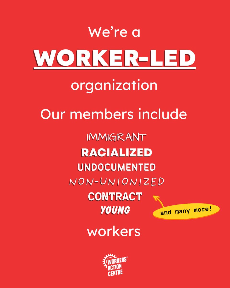 Workers' Action Centre tweet media