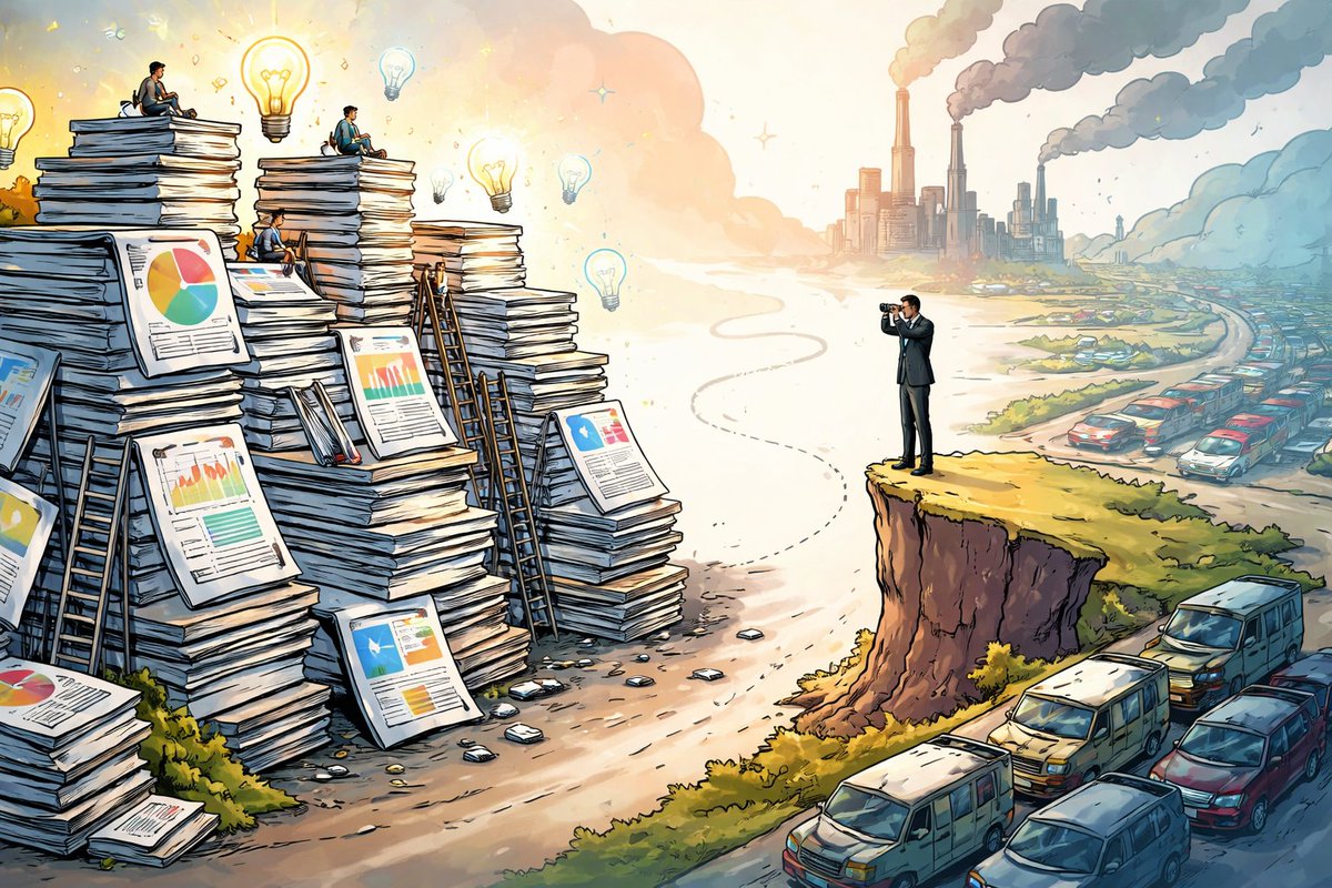 eAnkitPandey's tweet photo. The sustainability sector has a superpower: turning urgent global problems into beautifully designed reports.
Many are excellent.
But the real bottleneck may not be knowledge.
It’s courage, incentives &amp; accountability.
The real milestone? A report that actually changes decisions. https://t.co/YR9nStIk0B
