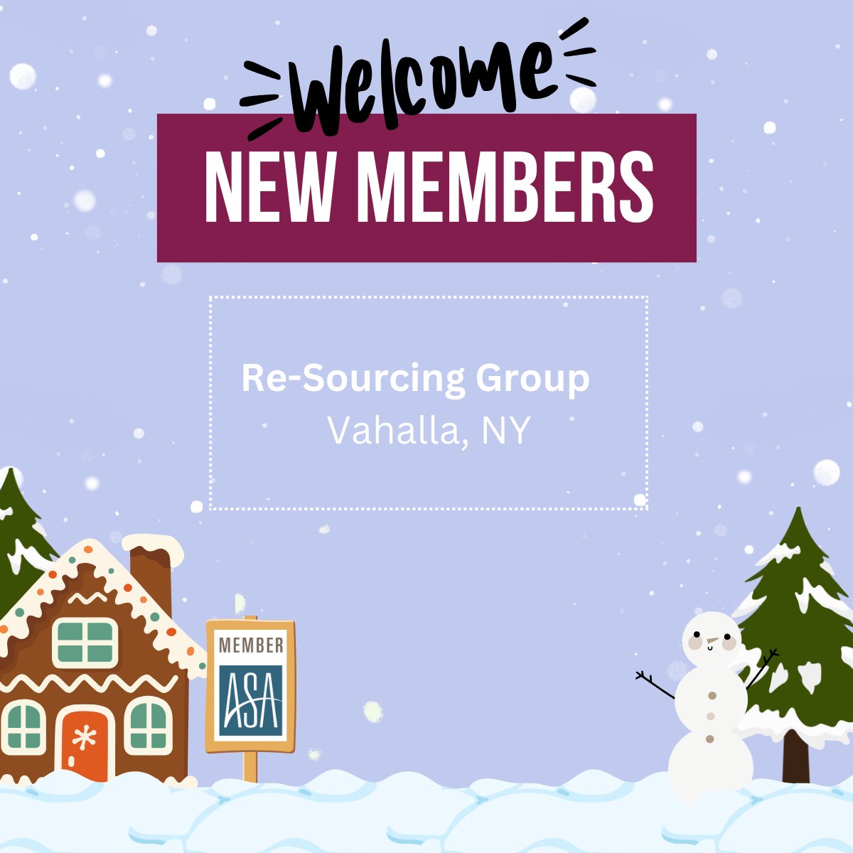 StaffingTweets's tweet image. ASA would like to welcome Re-Sourcing Group as its newest member! #jobs #recruitment #staffing