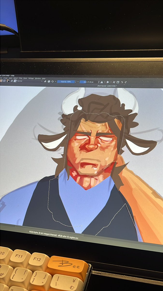 _Kwohf_'s tweet photo. Does anyone else like coloring skin? I do. https://t.co/Hsp0KOAV0m