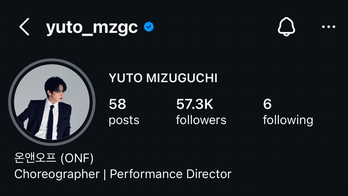 onfisms's tweet photo. yuto updated his instagram biography and it gave me chills

yes!!!! you are very much a choreographer and performance director!!!!!!!!!!!!!!! 🥹🫶🏻 https://t.co/ffZ0JHjaw7