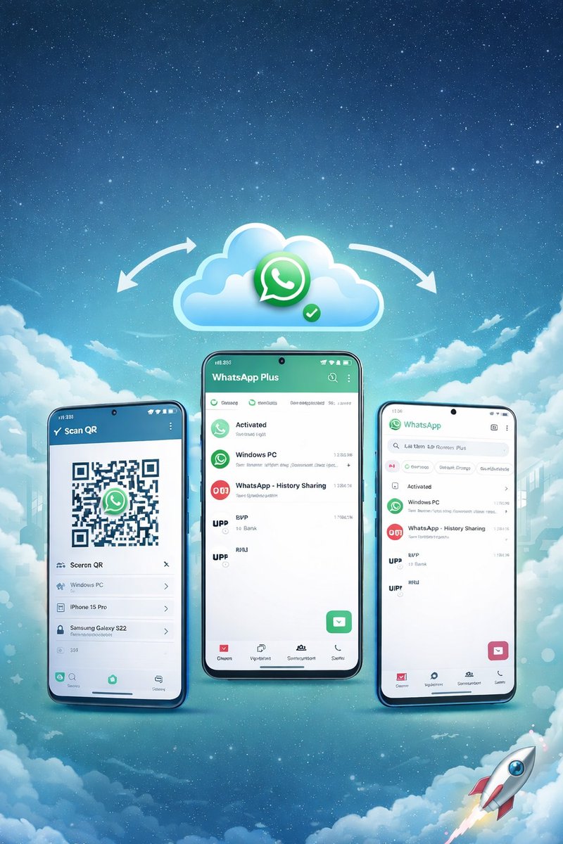 PublicNodeDaily's tweet photo. WhatsApp Plus might be on the way.

One feature I’d really like to see is a Telegram-like cloud system that stores chats online, making it easy to switch between devices without losing anything.
What new feature would you like WhatsApp to add? 🚀 

#WhatsApp #featurefrenzy #feature