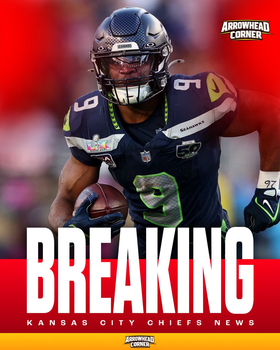 The #Chiefs are currently leading the race to sign Super Bowl MVP running back Kenneth Walker III.

Per, <a href="/RickeyScoops/">Rickey</a>.
