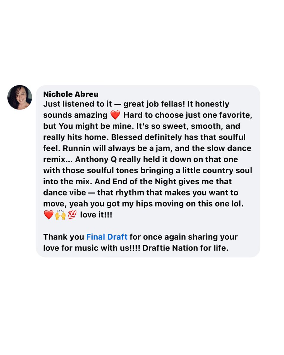 Final Draft tweet media