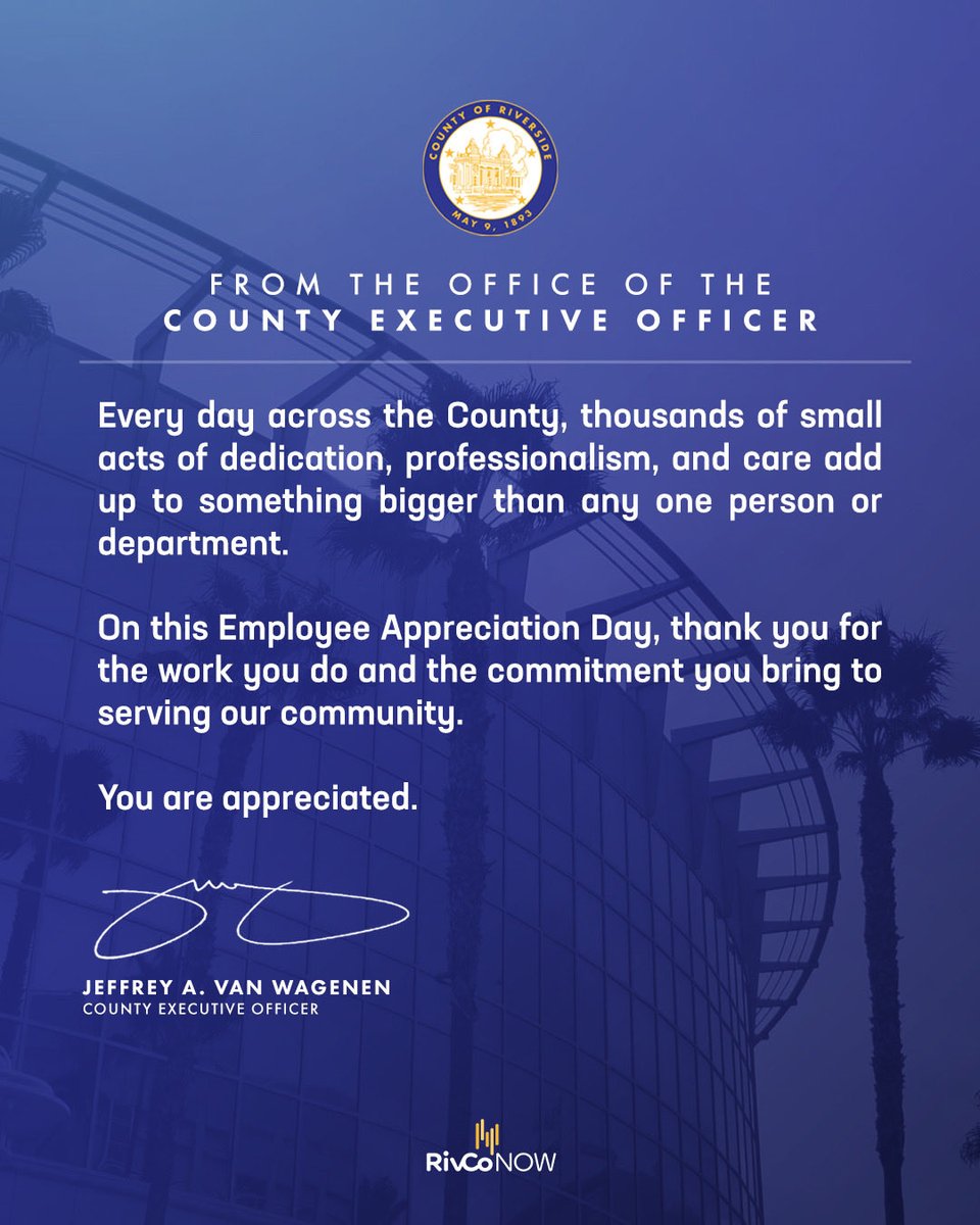 County of Riverside tweet media