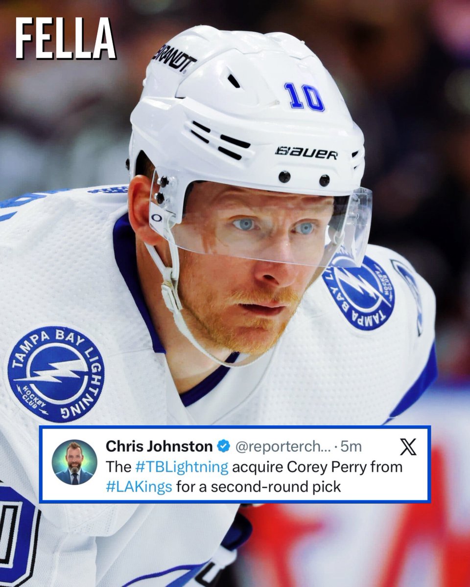 MissinCurfew's tweet image. Corey Perry rejoins Jon Cooper and the #Lightning ⚡️🪱

Via: @reporterchris | #GoBolts