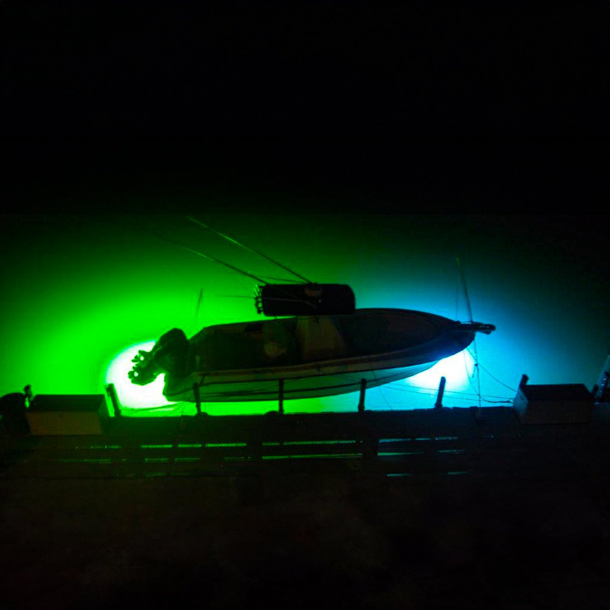 Spring is in the air and the colors are incredible, especially when you combine our Extra Bright Vibrant Green and Caribbean Blue, the magic speaks for itself! Let us create your ultimate backyard underwater paradise! fishlight.com