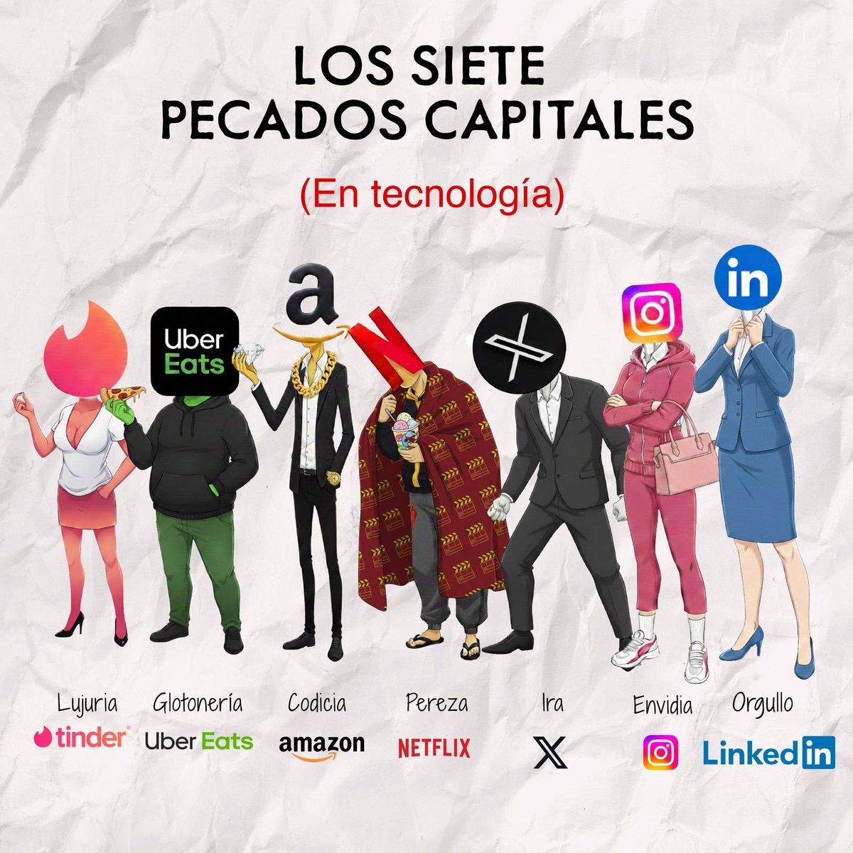 BluDigit's tweet photo. En tecnología y redes sociales… todos tenemos nuestro pecado capital.
El mundo digital también tiene sus propias tentaciones.
Ahora viene la pregunta importante… ¿Cuál es el tuyo? 😏
#BluDigit #Media #Digital https://t.co/pONiXMWdDk