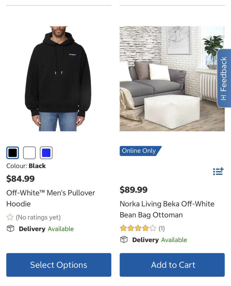 SneakerAlertHD's tweet photo. Off-White hoodies being sold at COSTCO for $85 👀 https://t.co/eml0Kv1g2j