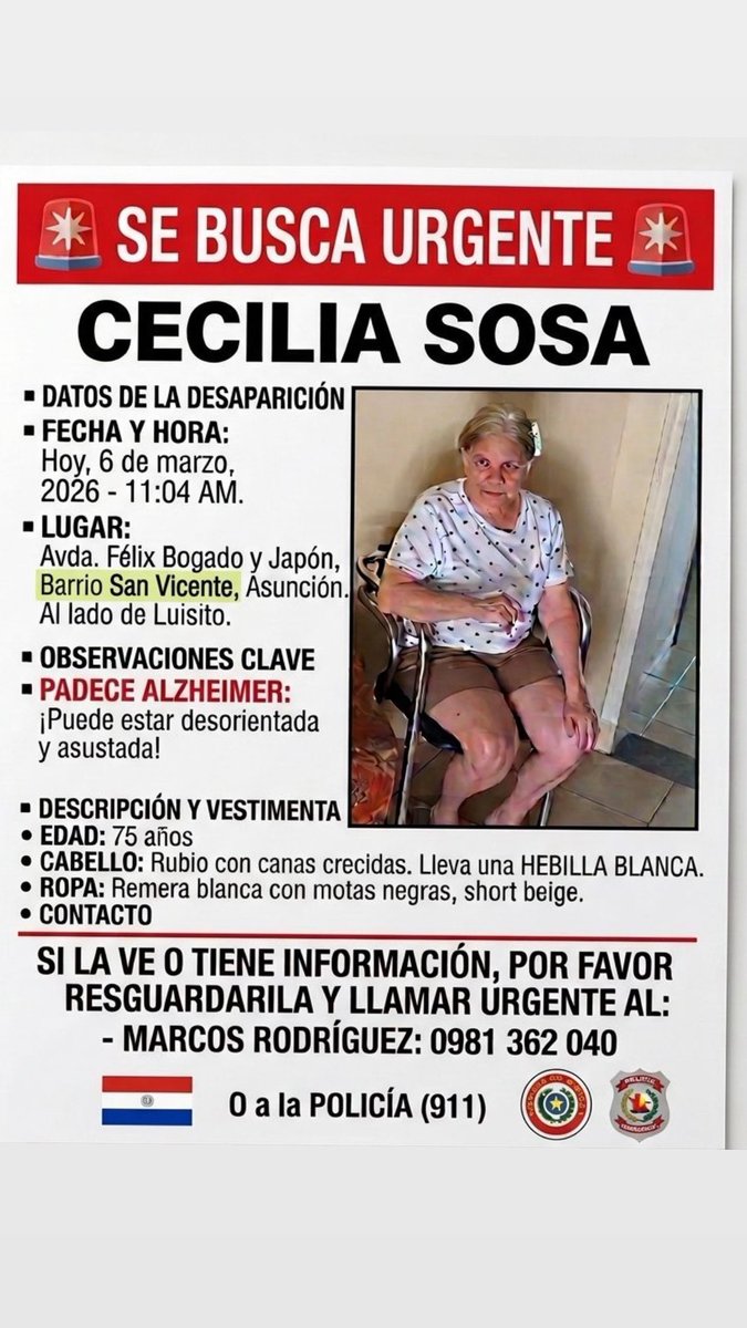 Favor difundir!