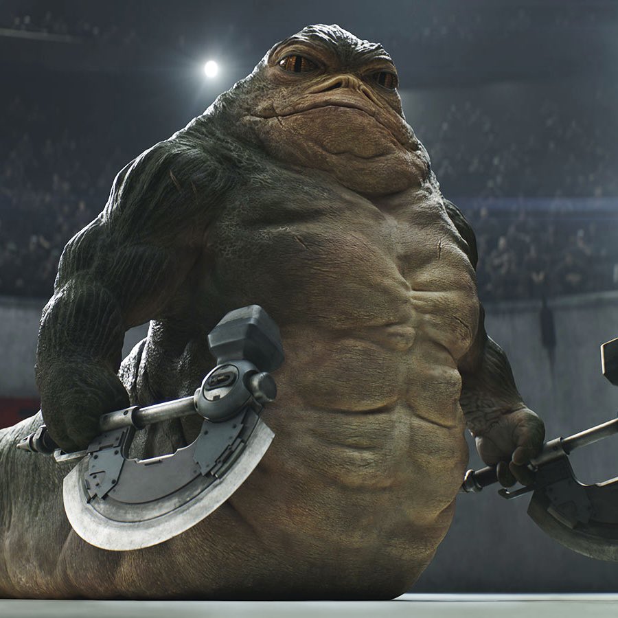 The Mandalorian and Grogu: ecco Rotta the Hutt, il figlio di Jabba che comparirà nel film