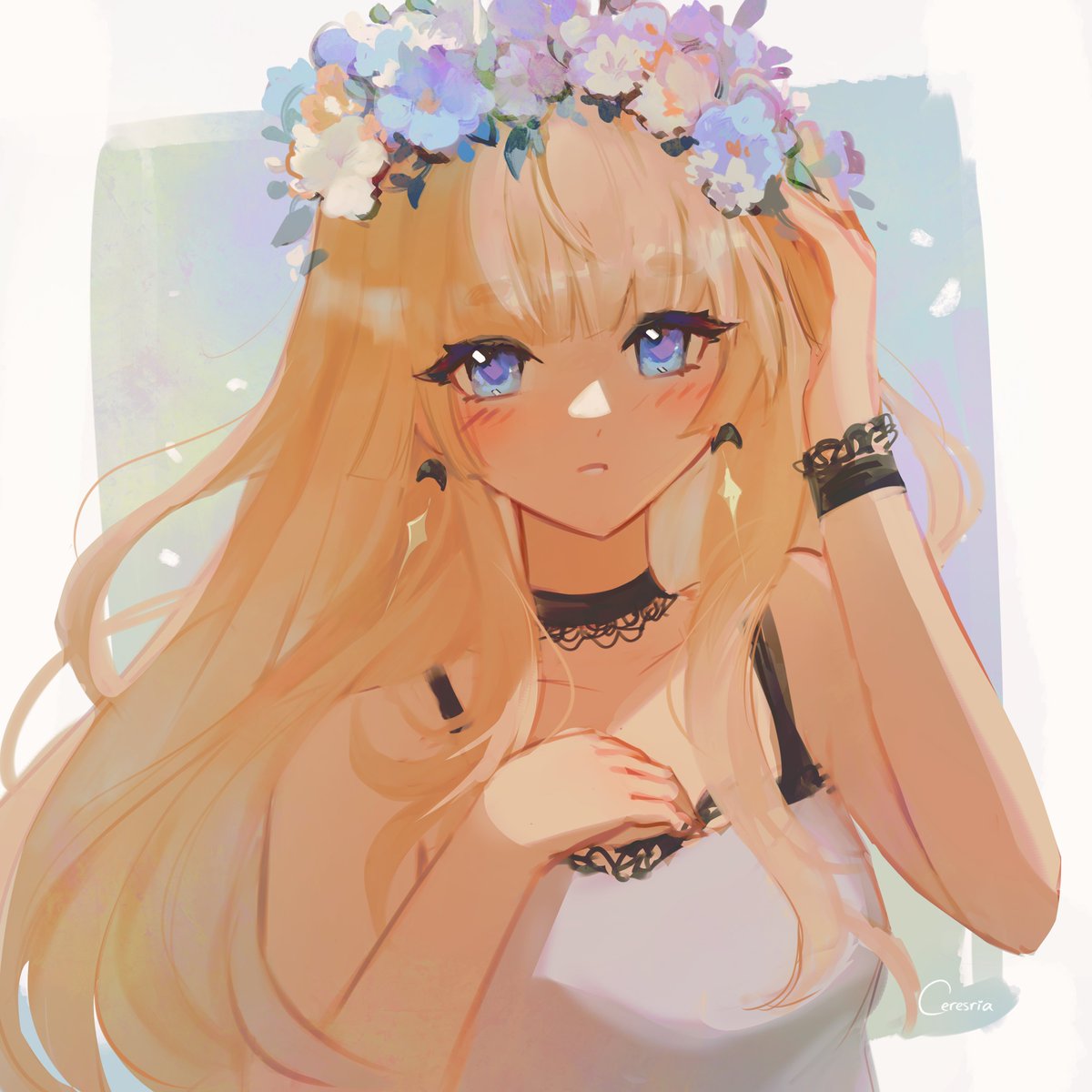 flower crown ♡ // 1hr 50 mins speedpaint .✦ ݁˖
i want to practice drawing faster so i can finish something everyday
#smallartists #illust