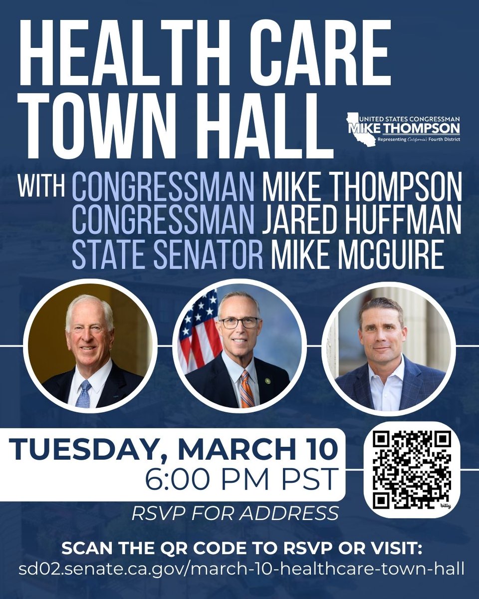 Rep. Mike Thompson tweet media