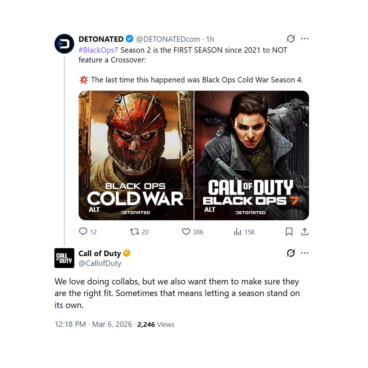 DETONATED tweet media