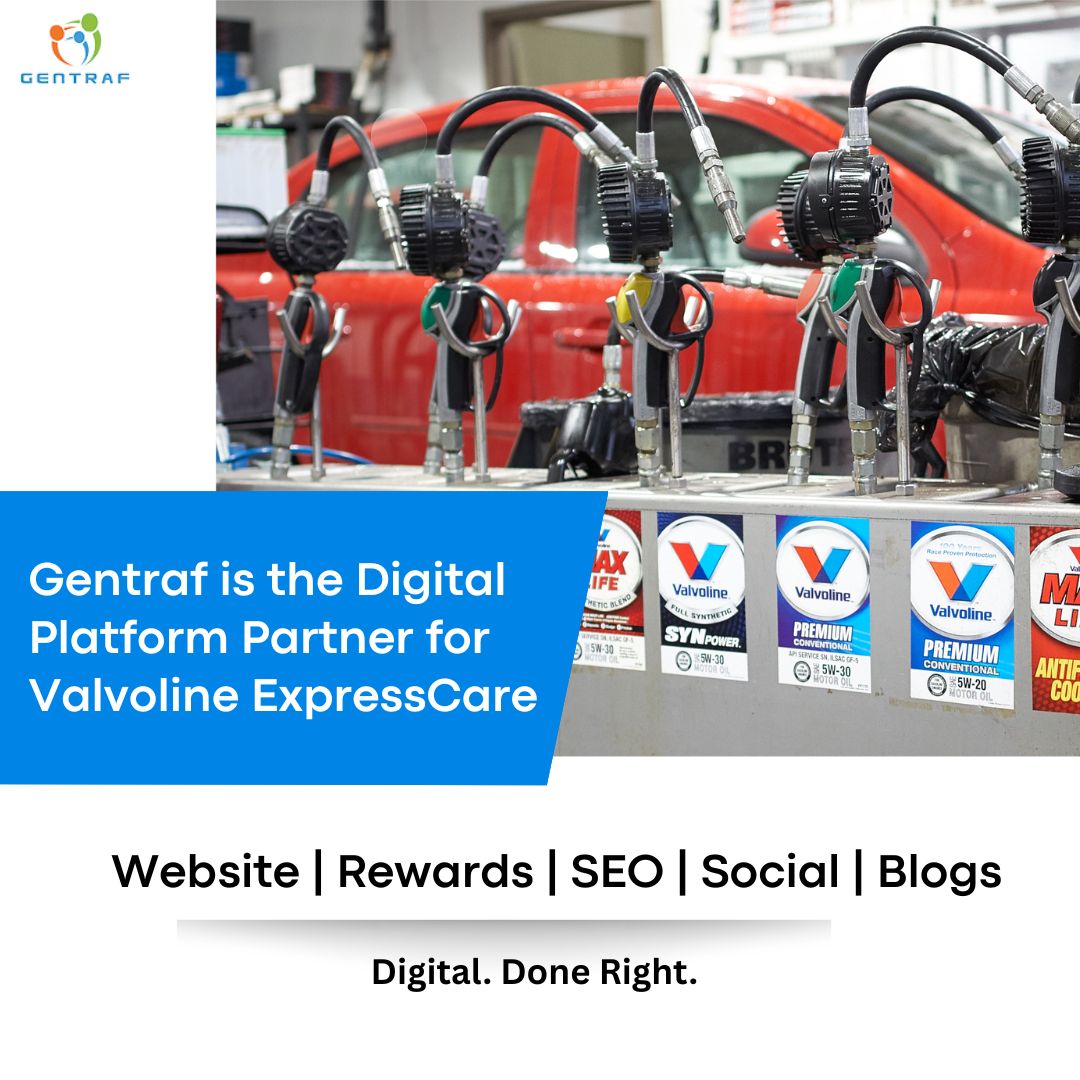 Gentrafinc's tweet photo. Gentraf supports Valvoline ExpressCare with website development, rewards, SEO, and content strategy.

#WebDevelopment #Rewards #SEO #ContentStrategy #BusinessGrowth #DigitalTransformation #EnterpriseSolutions #BrandPerformance #Gentraf https://t.co/h2K0zWhxzw