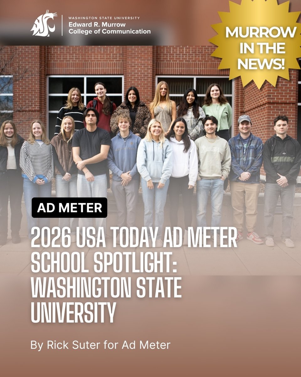 Murrow College WSU tweet media