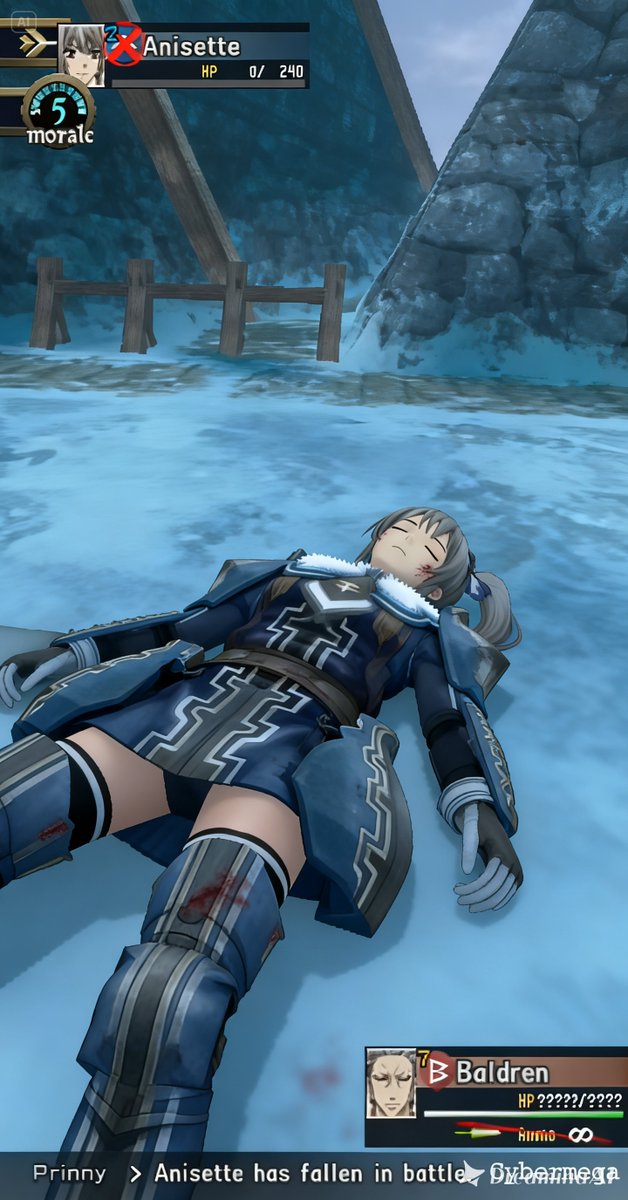 prasetya_j93824's tweet photo. Anisette Nelson リコリス・ネルソン Valkyria Chronicle 2 戦場のヴァルキュリア2 Has been death and Fallen Ryona リョナ . The Edy sister Who love Singing Down At Story Mission by Emperor Baldren #AIRYONA #AI #RYONAGAMEOVER #リョナ #リョナGAMEOVER #playstationPortable #PSPgame #Ko https://t.co/kX8tUfdtut