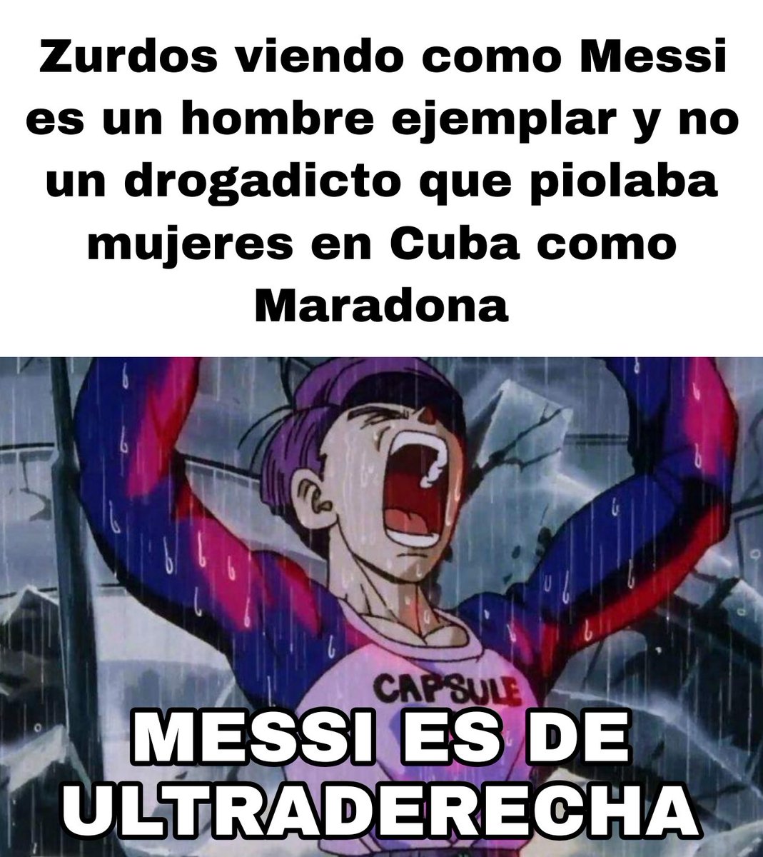 Gracias Messi por hacer llorar a los zurdos