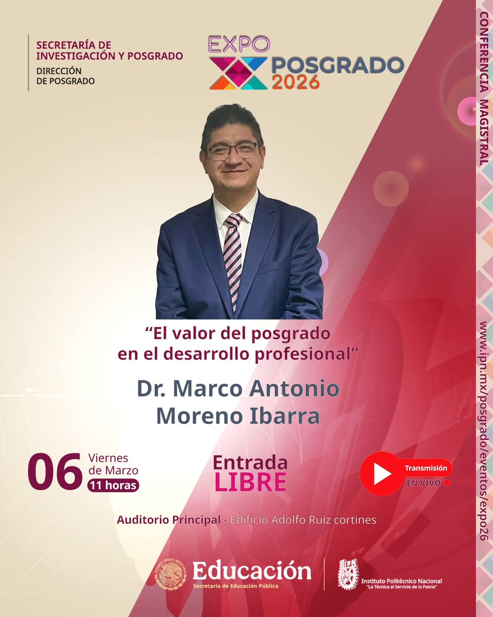 Dirección de Posgrado del IPN tweet media