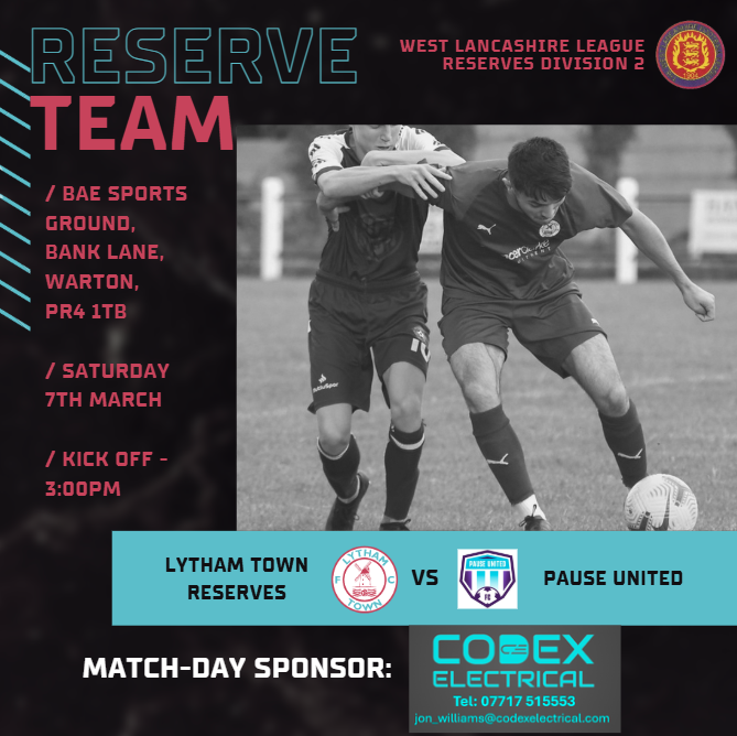 LYTHAM TOWN FC tweet media