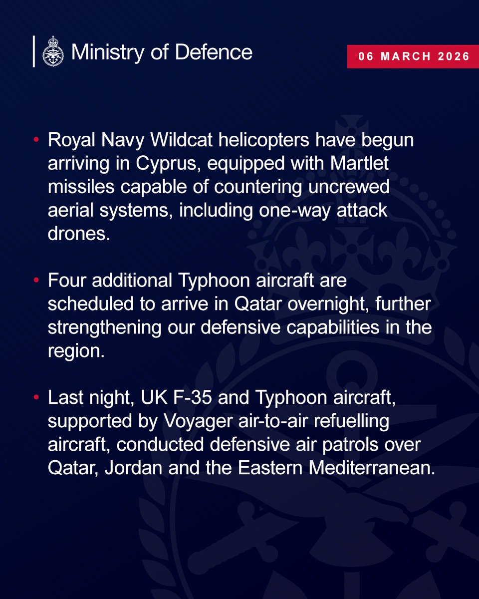 Ministry of Defence 🇬🇧 tweet media