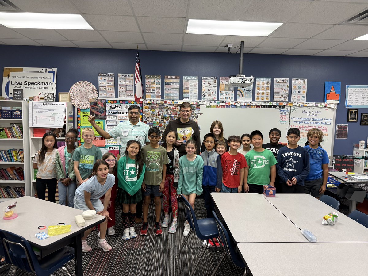 Wyatt Elementary Library tweet media