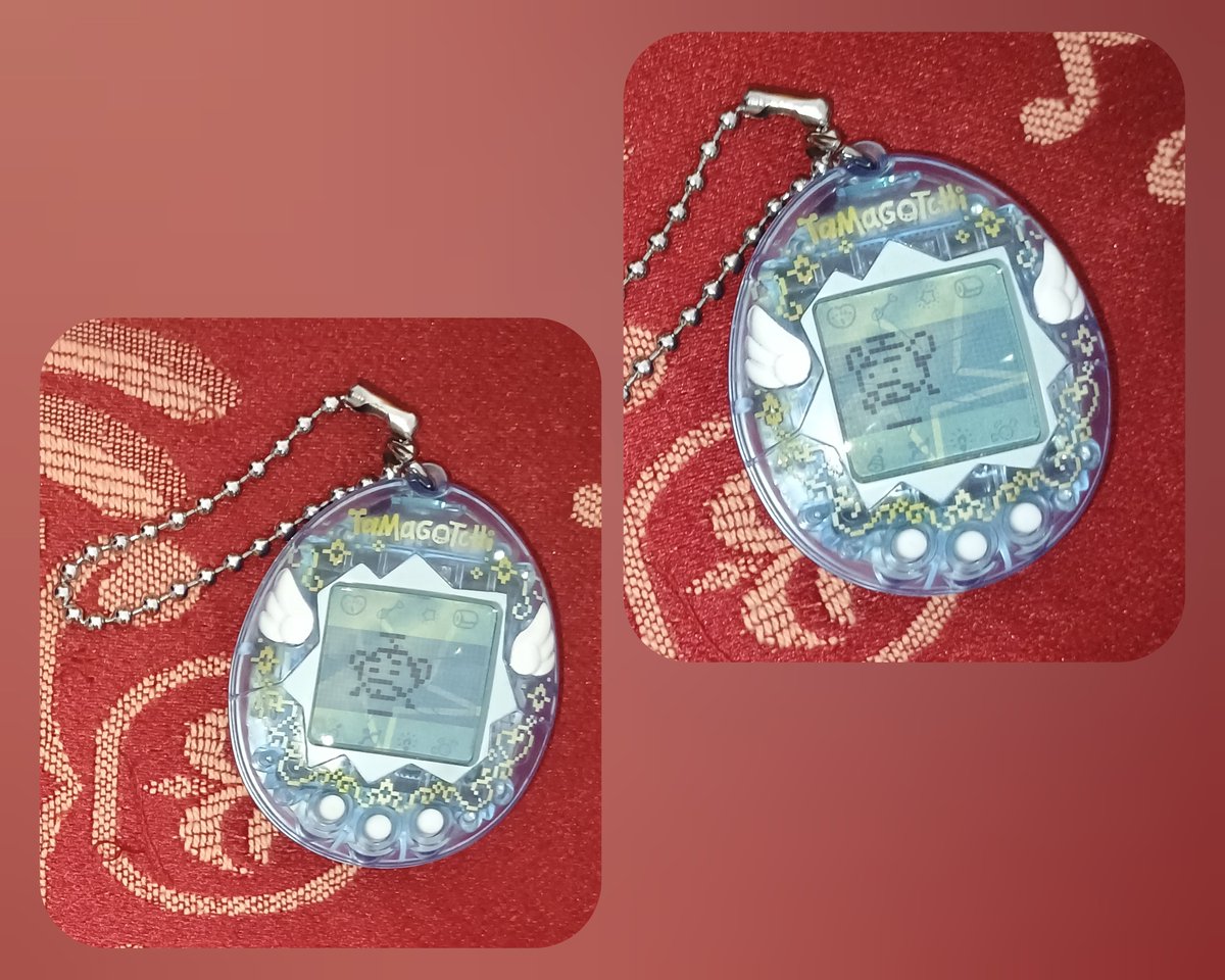 dip22763's tweet image. 🪽✨ Got Oyaji-tenshi for the second time in a row! 🪽 #tmgc #angelgotch 
#oyajiten #tamagotchi #angel