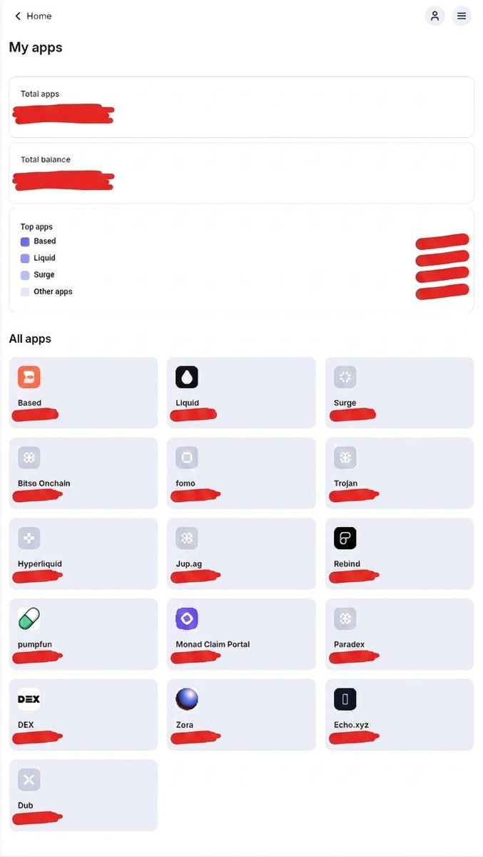 Just learned that you can check and export every single privy wallet that you own in one place. 

Pretty goated cause I use that shit everywhere.

OPSEC wise, this does mean I have an obvious single point of failure though.

Oh well
home.privy.io/apps
