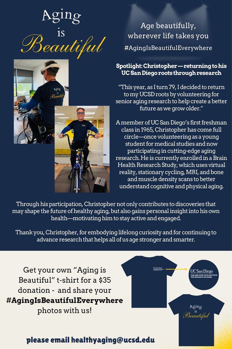 UC San Diego Stein Institute for Research on Aging tweet media