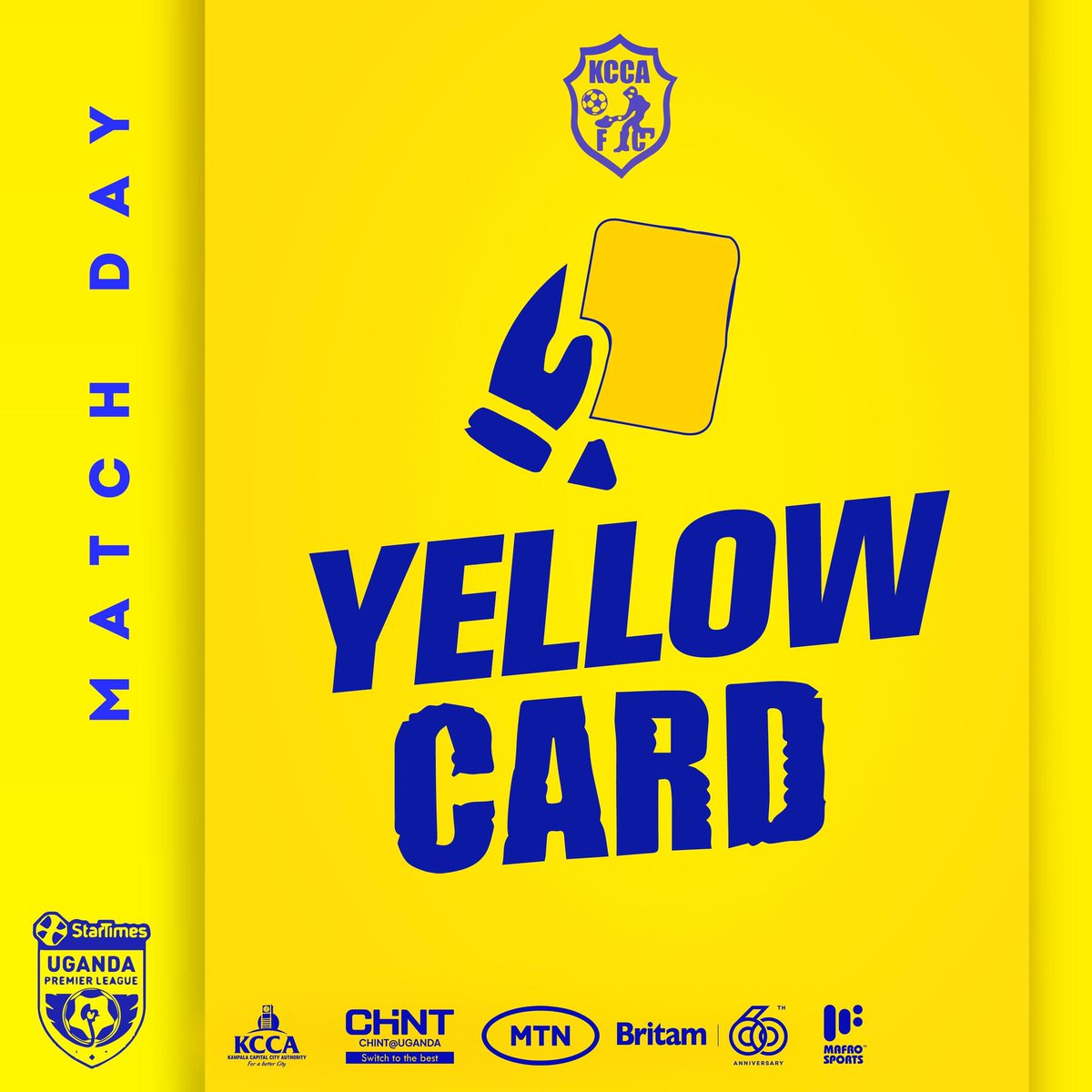 KCCAFC's tweet photo. 🟨 KCCA's Gavin Kizito is cautioned 

#KCCAFC #KCCAPOL #StarTimesUPL https://t.co/8Ulp4yhggV