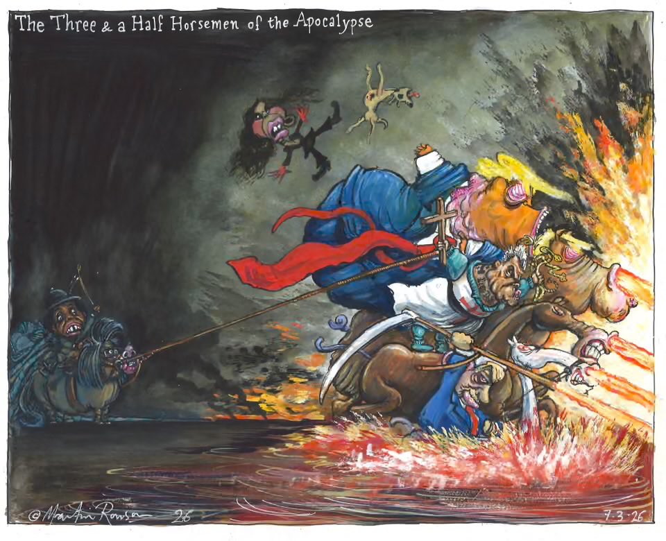 Rowson Cartoon Martin Rowson on the deepening Middle East crisis @Guardian – political ...